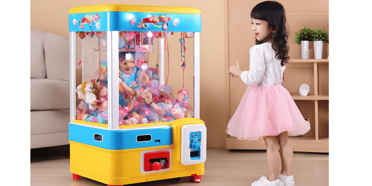 Big Size Doll Machine A Coin Operated Claw Catch Toy for Kids