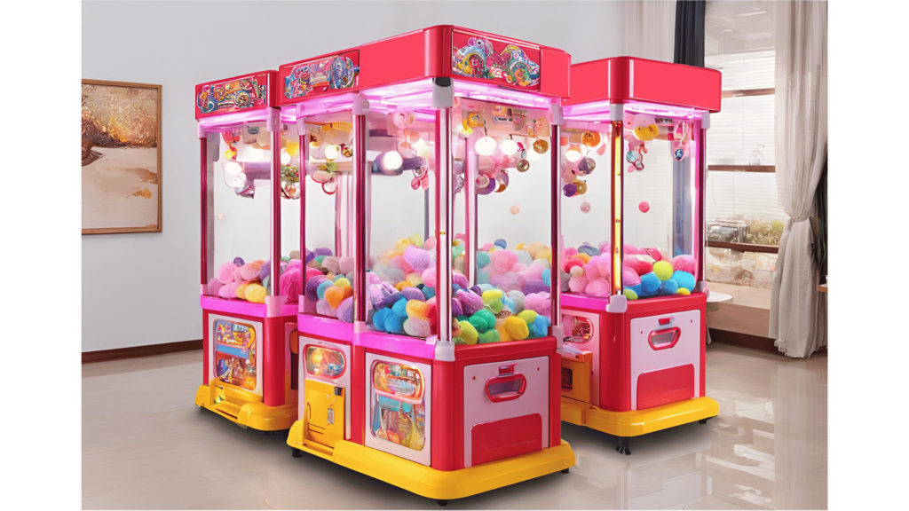 Big Size Doll Machine A Coin Operated Claw Catch Toy for Kids