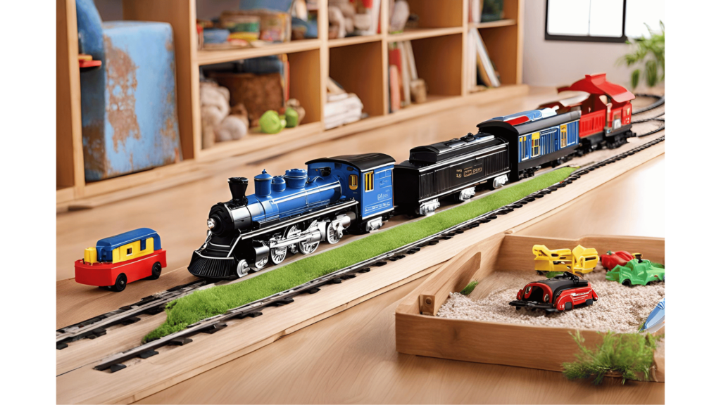 Toy Train Set